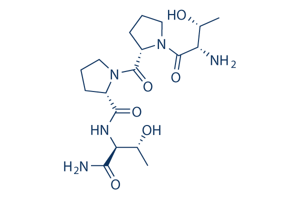 Rapastinel (GLYX-13)化学構造
