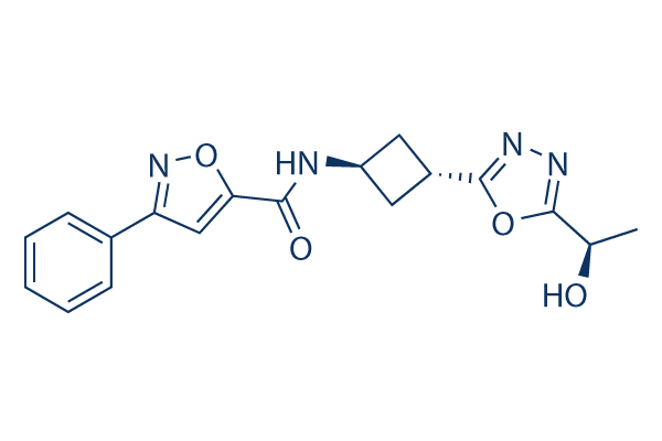 Nesolicaftor (PTI-428)化学構造