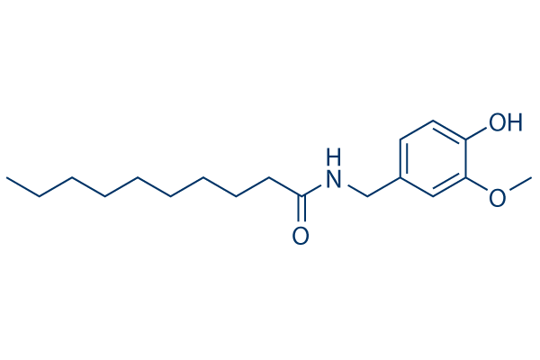 N-Vanillyldecanamide化学構造