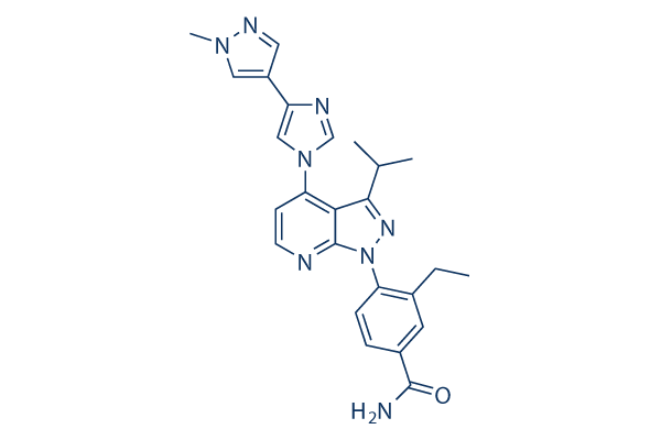 Pimitespib (TAS-116)化学構造