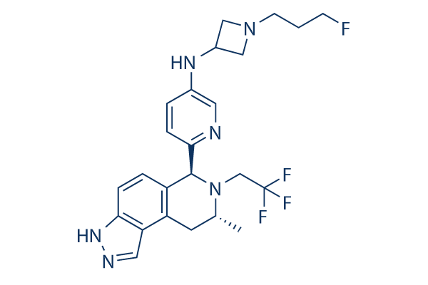 Camizestrant (AZD9833)化学構造