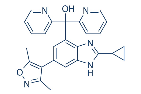Alobresib (GS-5829)化学構造