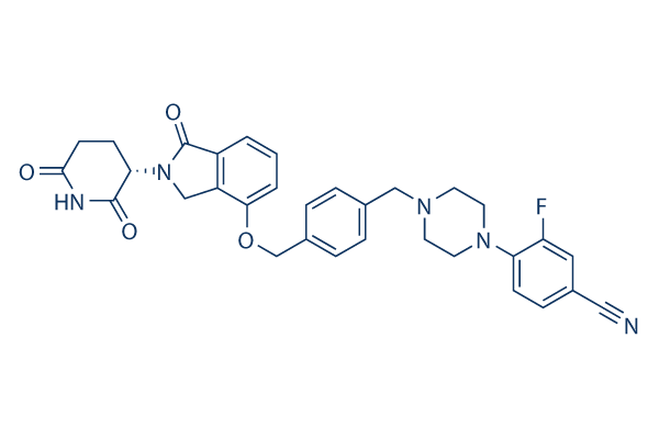 Mezigdomide (CC-92480)化学構造