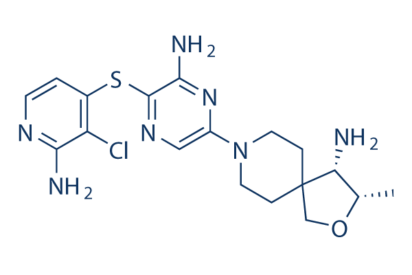 Batoprotafib(TNO155)化学構造