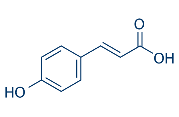 p-Hydroxy-cinnamic Acid化学構造