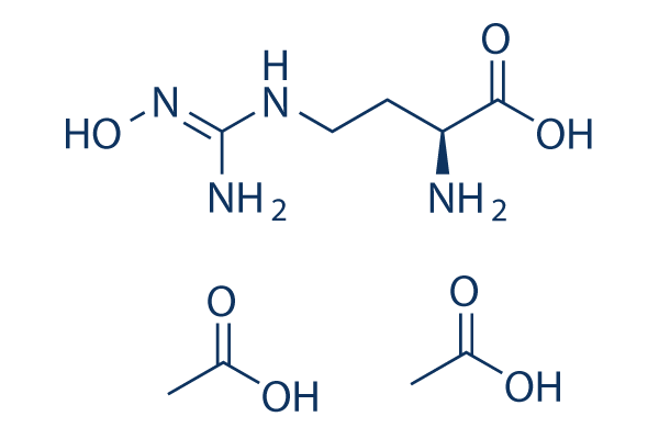 Nor-NOHA acetate化学構造
