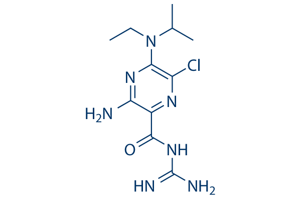 EIPA (5-(N-Ethyl-N-isopropyl)-Amiloride)化学構造