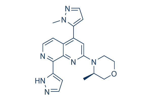 Elimusertib (BAY-1895344)化学構造