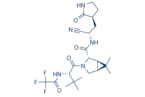 Nirmatrelvir (PF-07321332)化学構造