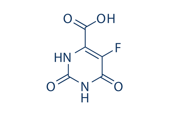 5-Fluoroorotic acid化学構造