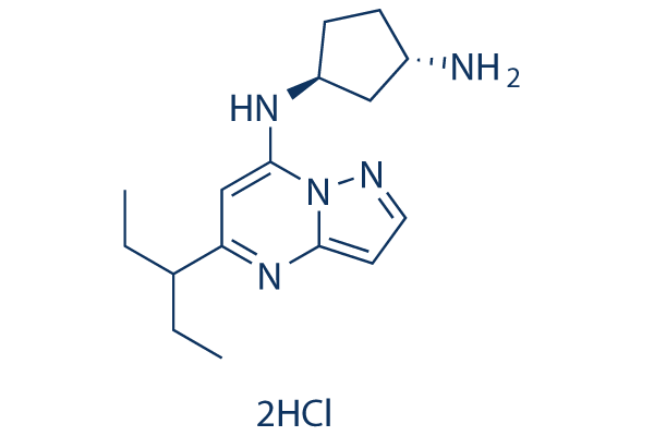 KB-0742 Dihydrochloride化学構造