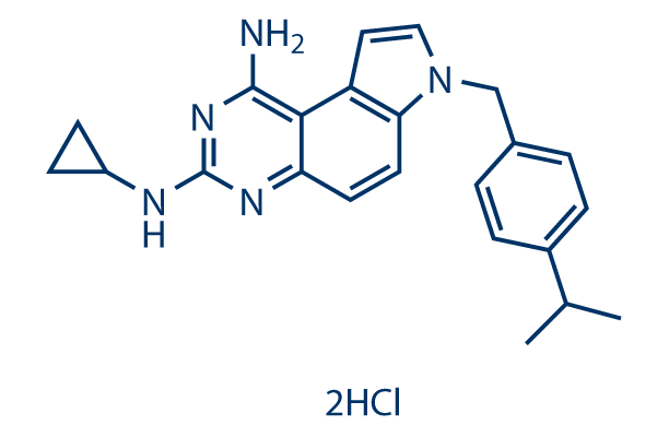 SCH79797 dihydrochloride化学構造