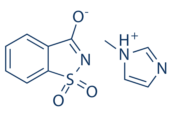 Saccharin 1-methylimidazole (SMI)化学構造