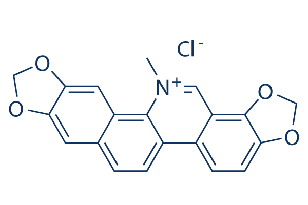Sanguinarine chloride化学構造