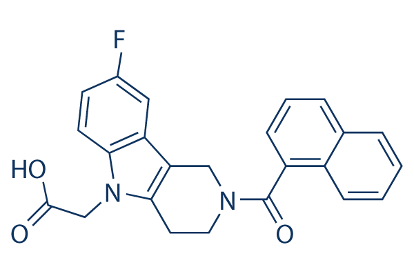 Setipiprant (ACT-129968)化学構造