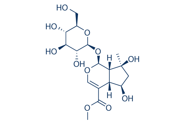 Shanzhiside methyl ester化学構造