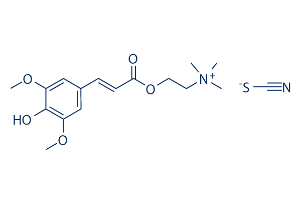 Sinapine thiocyanate化学構造