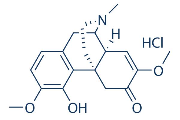 Sinomenine hydrochloride化学構造