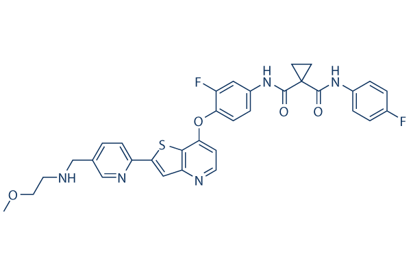 Sitravatinib (MGCD516)化学構造
