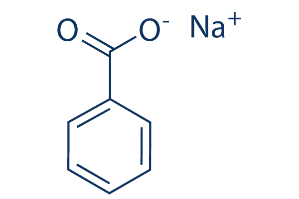 Sodium benzoate化学構造