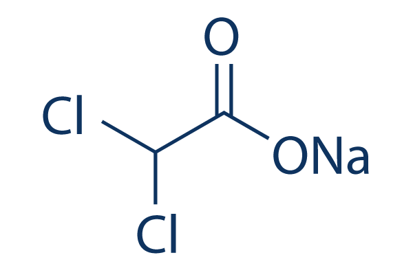 DCA (Sodium dichloroacetate)化学構造