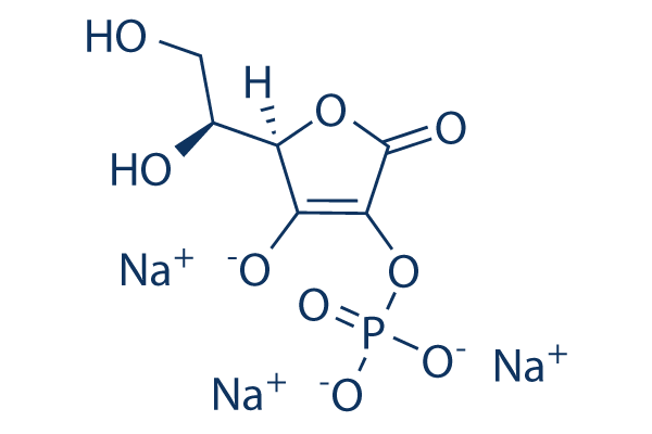 Sodium L-ascorbyl-2-phosphate化学構造