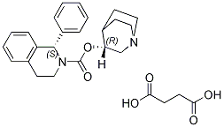 Solifenacin succinate化学構造