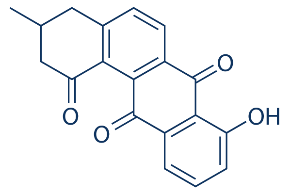 Ochromycinone (STA-21)化学構造
