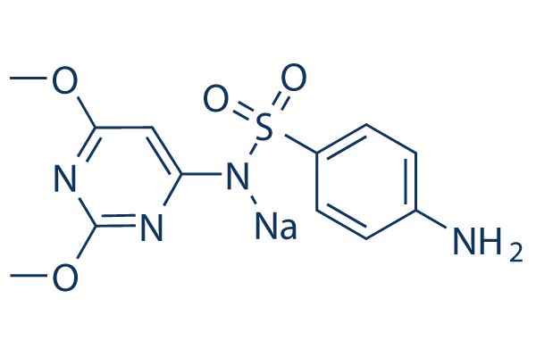 SulfadiMethoxine sodium化学構造