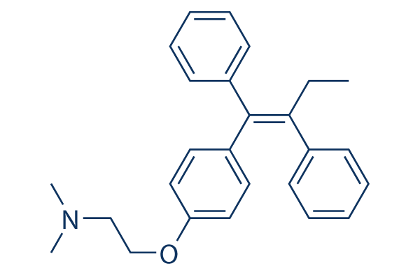 Tamoxifen (ICI 46474)化学構造