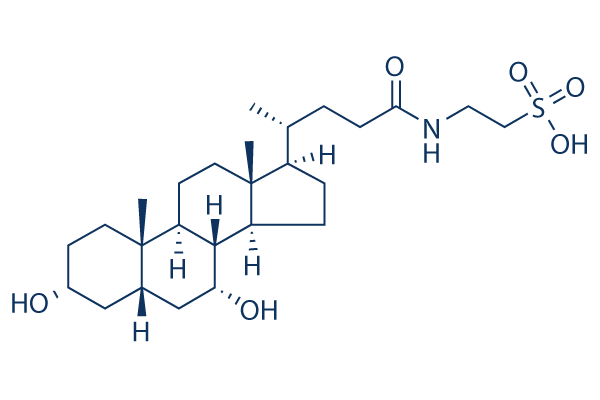 Taurochenodeoxycholic acid化学構造