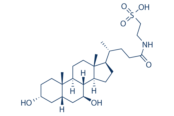 Tauroursodeoxycholic Acid (TUDCA)化学構造
