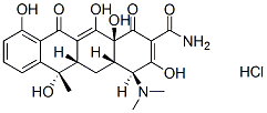 Tetracycline HCl化学構造