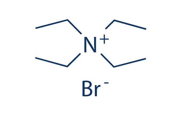 Tetraethylammonium bromide化学構造