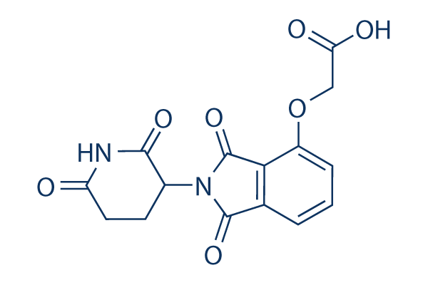 Thalidomide-O-COOH (Cereblon ligand 3)化学構造