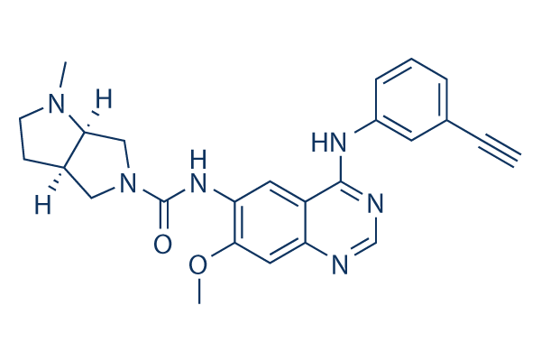 Theliatinib (HMPL-309)化学構造