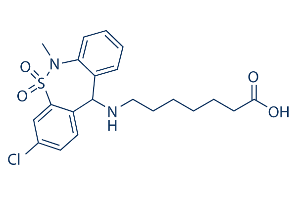 Tianeptine化学構造