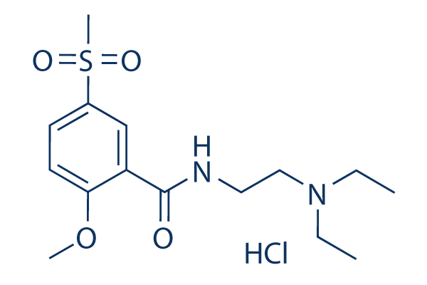Tiapride Hydrochloride 化学構造