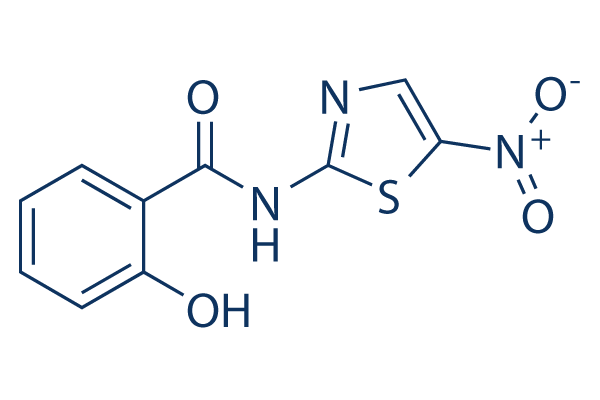 Tizoxanide化学構造