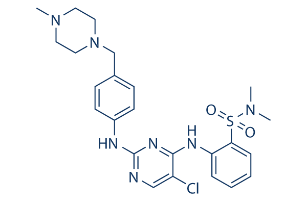 Dubermatinib(TP-0903)化学構造
