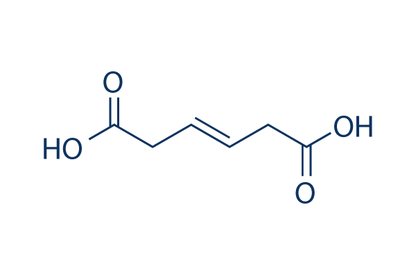 trans-β-Hydromuconic acid化学構造