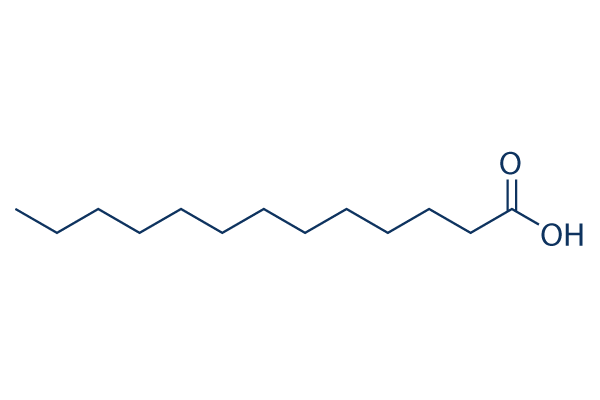 Tridecanoic acid化学構造