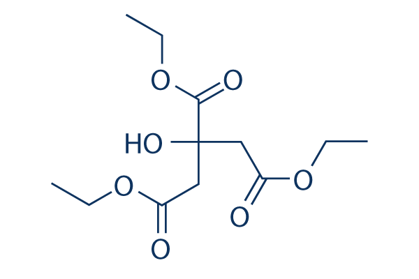 Triethyl citrate化学構造