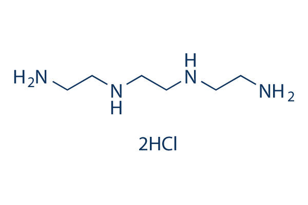 Triethylenetetramine (Trientine) 2HCl化学構造