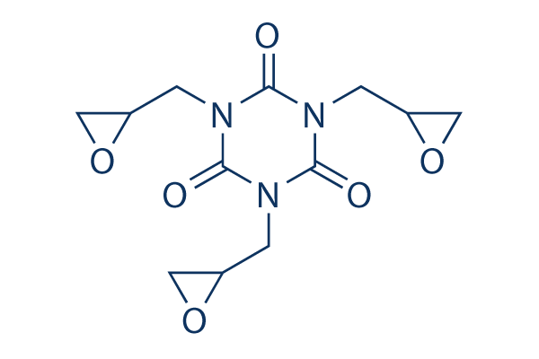Triglycidyl Isocyanurate (Teroxirone)化学構造