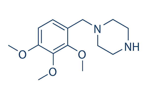 Trimetazidine化学構造