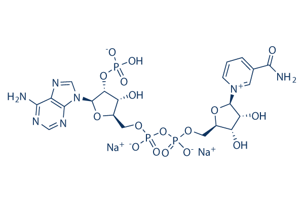 Triphosphopyridine nucleotide disodium salt化学構造