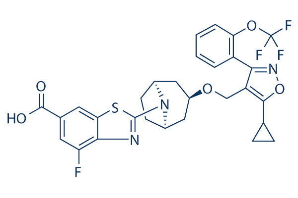 Tropifexor (LJN452)化学構造
