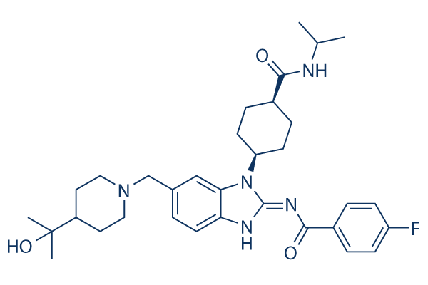 Belizatinib (TSR-011)化学構造