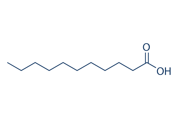 Undecanoic acid化学構造